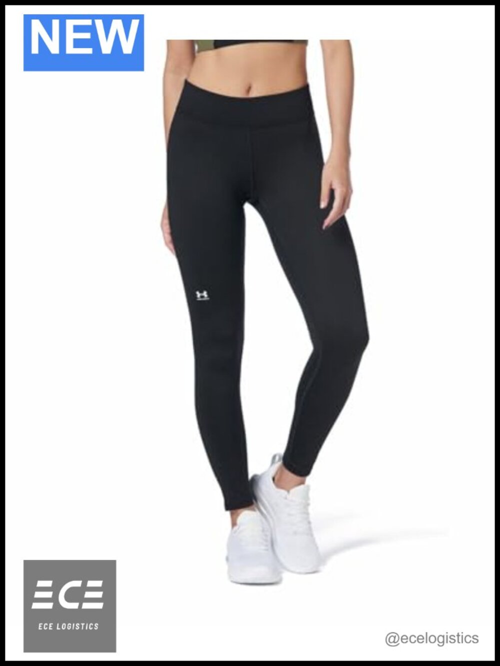 ColdGear Authentics Compression Leggings Cropped Mid Rise Baselayer